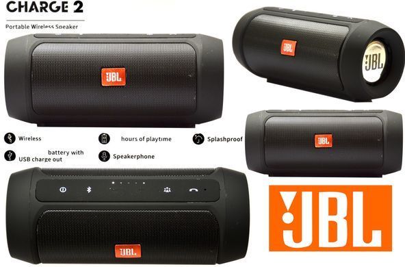 Портативна музична Bluetooth колонка програвач E2 CHARGE2