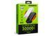 Power Bank Aroimac VP318 30000 mAh White &bull; Внешний аккумулятор Aroimac VP318 Super Slim с быстрой зарядкой 22,5W, LED дисплеем, 4 USB выходами и встроенными кабелями