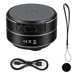 Вібраційна Bluetooth-колонка Hombasing 3 Вт з магнітом і присоскою &bull; Бездротова міні-колонка Hombasing Bluetooth 5.3 з акумулятором і заряджанням Type-C
