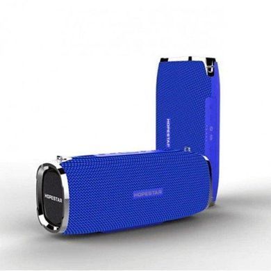 Портативная колонка HopeStar A6 blue (Синий) Хоп стар. Блютуз колонка. PR5