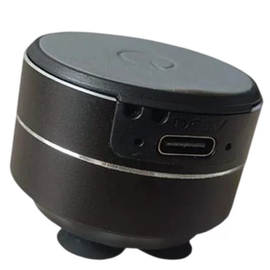 Вібраційна Bluetooth-колонка Hombasing 3 Вт з магнітом і присоскою &bull; Бездротова міні-колонка Hombasing Bluetooth 5.3 з акумулятором і заряджанням Type-C