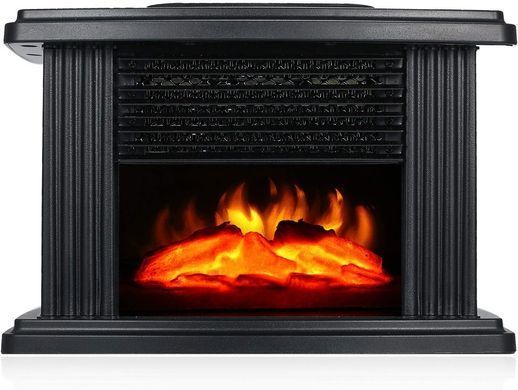 Обігрівач у вигляді каміна Flame Heater для дому ∙ Портативний міні-обігрівач Flame Heater