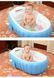 Надувна ванночка дитяча Intime Baby Bath Tub &bull; Портативна складна надувна ванна для немовлят та дітей до 4 років