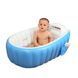 Надувна ванночка дитяча Intime Baby Bath Tub &bull; Портативна складна надувна ванна для немовлят та дітей до 4 років