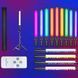 LED Лампа &ndash; меч Led Stick RGB для фото и видео ∙ Освещение для съемок ∙ Световые эффекты ∙ Светодиодная осветительная лампа &ndash; жезл ∙ Селфи &ndash; подсветка для блогеров с пультом