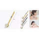 Щетка для душа Body Brush AND LY-588 с длинной ручкой и дозатором &bull; Массажная щетка для тела, спины и ухода за кожей с емкостью для геля