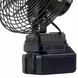 Акумуляторний вентилятор Lithium Electric Fan 48V чорний &bull; Портативний бездротовий вентилятор з Li-ion акумулятором для дому, дачі, офісу та відпочинку