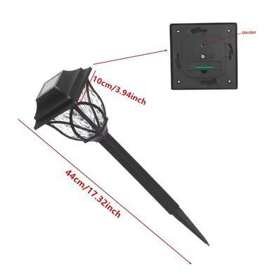 Уличные солнечные светодиодные светильники для дорожек и дворов IP44 &bull; Садовые светильники на солнечной батарее
