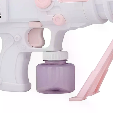Базука с мыльными пузырями Bazooka Bubble Gun • Детская игрушка для запуска пузырей, улицы, праздников и активных игр
