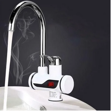 Водонагреватель проточный бойлер &ndash; кран с LCD дисплеем Delimano Water Heater Digital RX002 ∙ Нижнее подключение