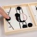 Настольная игра FoosballWinner Катапульта KAR331 на двоих &bull; Игра на ловкость и реакцию с деревянным полем 54 &times; 29,5 см и 10 шайбами для детей от 6 лет