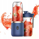 Портативный блендер Juice Cup 5974 &bull; Блендер Juice Cup 5974 с 2 чашками по 400 мл и питьевой крышкой с клапаном для смузи и коктейлей