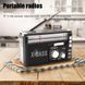 Радиоприемник GOLON RX-382 с USB/SD и фонариком ∙ Портативное мини-радио GOLON RX-382 для дома