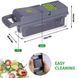 Універсальна овочерізка - мультислайсер Nicer Dicer 25 в 1 &middot; Терка - подрібнювач з контейнером, 25 предметів