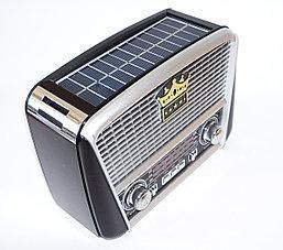 Радіоприймач Golon RX-455S Solar із сонячною панеллю Портативна колонка з радіо, MP3, USB