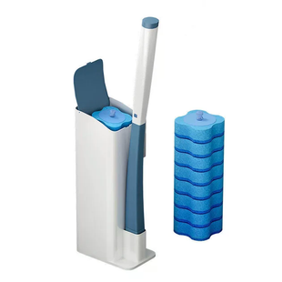 Щетка ершик для уборки ванной Toilet Cleaner Set &bull; Универсальный набор для чистки туалета с насадками для ванной комнаты и сантехники