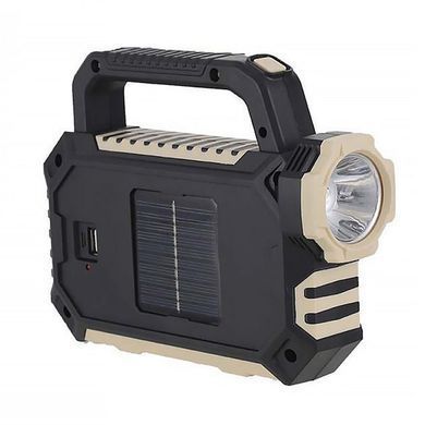 Акумуляторний ліхтар Solar Multi Light Source Portable Lamp BL-HS-8029-7 &bull; Ручний ліхтар Solar HS-8029-7-A із сонячною батареєю та USB