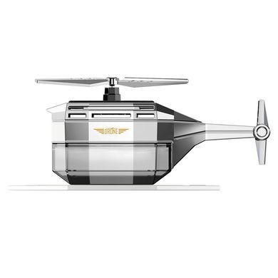 Автомобільний ароматизатор Вертоліт на сонячній батареї Drone Car Fragrance із обертанням 360&deg;
