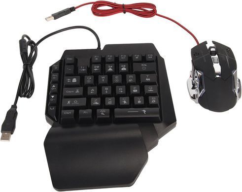 Набір клавіатури та миші з трьох частин Mix Pro ∙ Клавіатура та миша Mix Pro з RGB-підсвіткою та адаптером