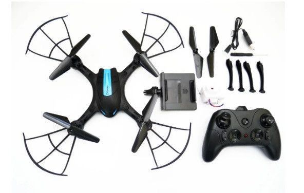 Квадрокоптер на дистанционном управлении Phantom LH-X43W WiFi | Летающий дрон PR5