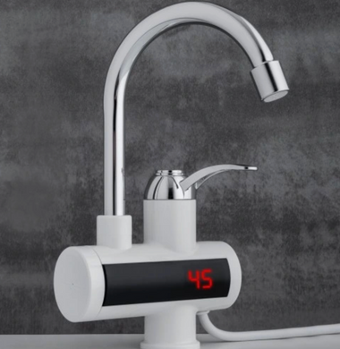 Водонагреватель WATER HEATER RX-002 • Проточный электрический водонагреватель с ЖК-дисплеем для кухни ванной и гаража