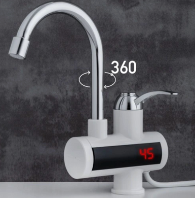 Водонагреватель WATER HEATER RX-002 • Проточный электрический водонагреватель с ЖК-дисплеем для кухни ванной и гаража