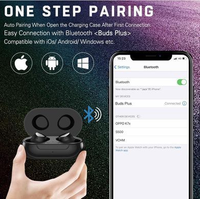 Беспроводные Bluetooth-наушники MDR HBQ SE6 TWS ∙ Наушники TWS HBQ SE6 беспроводные легкие кристально чистый звук