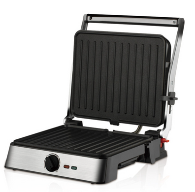 Электрический сэндвич-гриль Panini Maker R.561 RAF с антипригарным покрытием ∙ Прижимной гриль Panini Maker R.561 RAF для дома