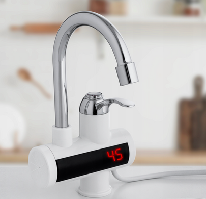 Водонагреватель WATER HEATER RX-002 • Проточный электрический водонагреватель с ЖК-дисплеем для кухни ванной и гаража