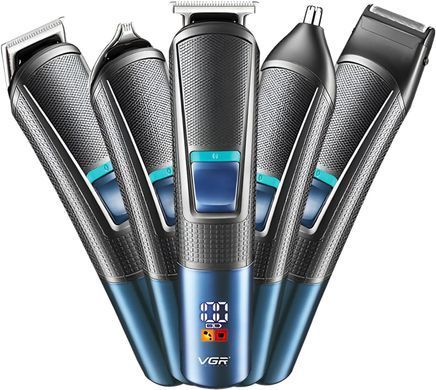 Профессиональный триммер для стрижки VGR V-108 10 в 1 ∙ Набор для стрижки VGR V-108 волос
