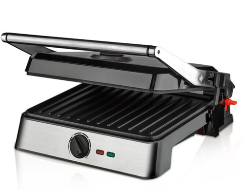 Электрический сэндвич-гриль Panini Maker R.561 RAF с антипригарным покрытием ∙ Прижимной гриль Panini Maker R.561 RAF для дома