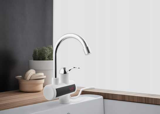 Водонагреватель WATER HEATER RX-002 • Проточный электрический водонагреватель с ЖК-дисплеем для кухни ванной и гаража