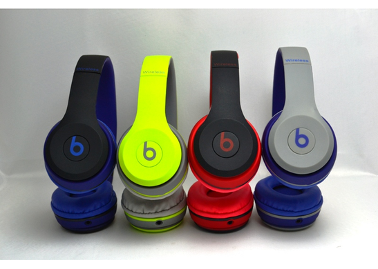 Наушники Beats Solo2 HD Bluetooth Tm-019 с MP3, FM радио, гарнитура (красные) CG08