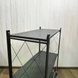 Складная полка-стеллаж из нержавеющей стали на колесиках 87&times;34&times;87 см &bull; Передвижная этажерка-органайзер на 3 яруса для кухни, ванной, дома и офиса