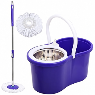 Швабра з відром обертове на 360&deg; Rotary Mop Wash X ∙ Турбо-швабра 360&deg; Rotary Mop Wash X з віджимом