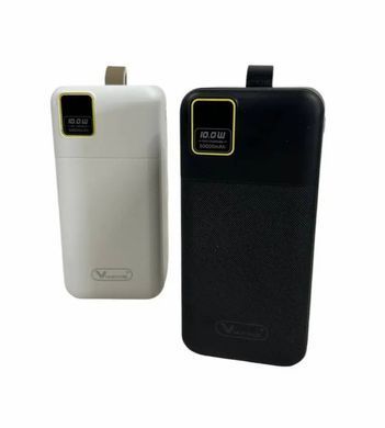 Портативное зарядное устройство Power Bank QC-Q25 &middot; Внешний аккумулятор с ремешком Повербанк 50000 mAh