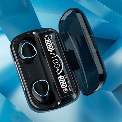 Беспроводные наушники M10 TWS с микрофоном &bull; Bluetooth вкладыши для Android и iOS в зарядном кейсе для музыки, звонков и повседневного использования