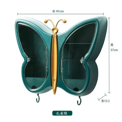 Настенный органайзер для косметики Бабочка · Полка для косметики · Полочка подвесная в ванную
