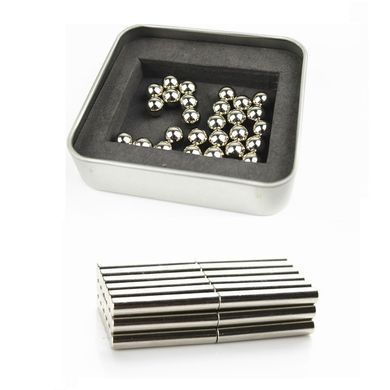 Магнитный конструктор Buckyballs & Buckybars Neocube ∙ Неокуб Бакибарс 64 детали