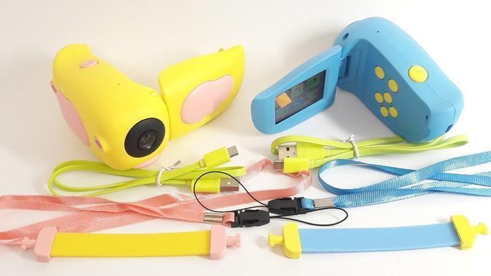 Дитячий фотоапарат - камера Kids Camera Пташка ∙ Зйомка фото та відео ∙ Вбудовані ігри ∙ Диктофон ∙ Підтримка фільтрів та рамок