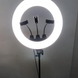 Кольцевая LED лампа SLP-G500 45 см 3 крепления телефона с пультом 220V| Селфи лампа| LED кольцо