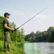 Удочка AND5979 133 см с катушкой &bull; Складная рыболовная удочка Fishing Rod 133 см для любительской рыбалки, поездок и отдыха