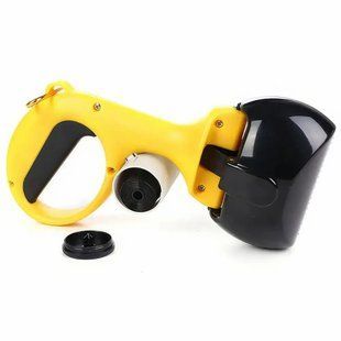 Автоматический совок для уборки за собакой Pooper Scooper Medium 25 x 11 x 9 см &middot; Щипцы для уборки с карабином и мешками в комплекте