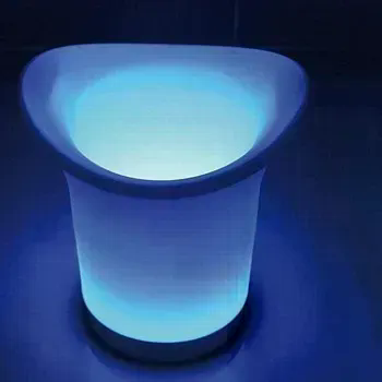 Світлове відро для льоду Bucket Light з Bluetooth &bull; LED відро для напоїв, бару, вечірки, пікніка та сервірування