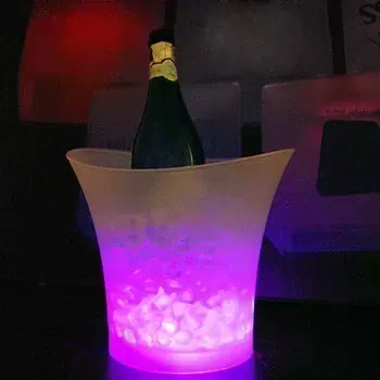Світлове відро для льоду Bucket Light з Bluetooth &bull; LED відро для напоїв, бару, вечірки, пікніка та сервірування