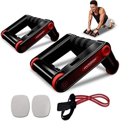 Роллеры для фитнеса и спорта Lutino Wheel rollers push up Bars Workout ∙ Упоры – ролики для отжиманий, пресса ∙ Тренажер – эспандер для укрепления всего тела