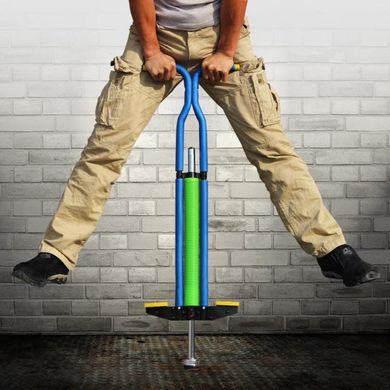 Джампер Pogo Stick ∙ Дитяча штанга для стрибків Пого Стік ∙ Палка – стрибалка для дітей (35-70 кг)