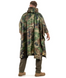 Дождевик Raincoat Камуфляж D -1 &bull; Тактичний дощовик камуфляж плащ-намет пончо з капюшоном