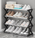 Полиця для взуття Shoe Rack 42 х 18,5 х 49,5 см &bull; Стійка для взуття складна 4 яруси