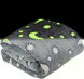 Плед светящийся в темноте Magic Blanket &bull; Мягкое одеяло 100&times;150 см со светящимся рисунком для детей, подростков и уютного отдыха